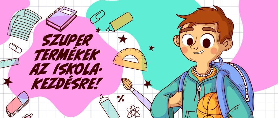 Vásároljon iskolaszezonos termékeket akár 29% kedvezménnyel!