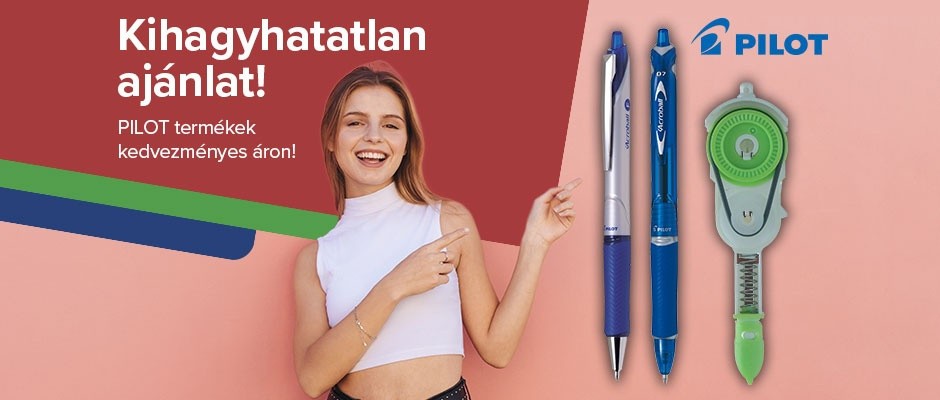 Vásároljon PILOT termékeket 20% kedvezménnyel!