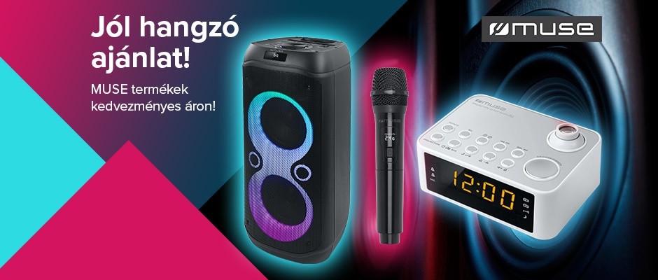 Vásároljon MUSE termékeket akár 29% kedvezménnyel!