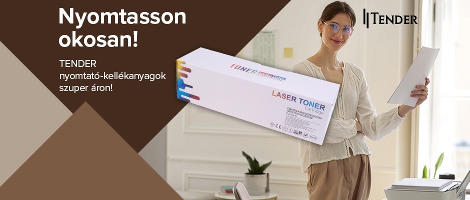 TENDER nyomtató-kellékanyagok szuper áron!