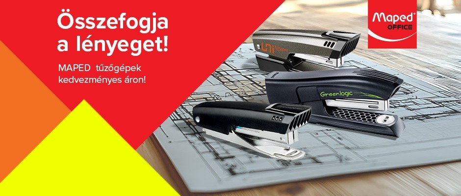 MAPED tűzőgépek kedvezményes áron!
