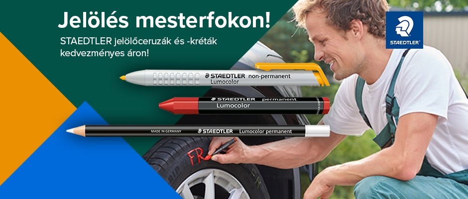 STAEDTLER jelölőceruzák és kréták kedvezményes áron!
