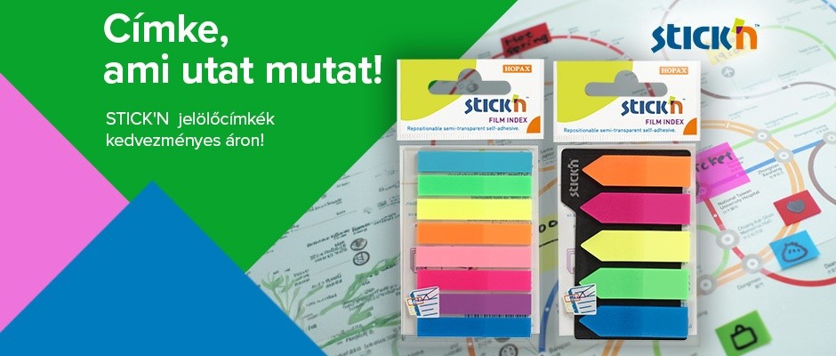 STICK'N jelölőcímkék 10% kedvezménnyel!